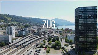 Zug - Switzerland 4K - Drone Flight