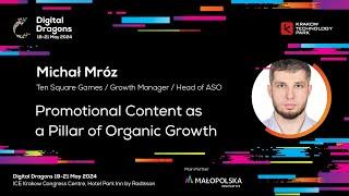 Michał Mróz - Promotional Content as a Pillar of Organic Growth