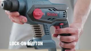 Unboxing of Ronix 8910; a cordless and brushless rotary hammer that is easily used in any place