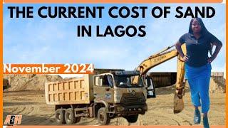 The Current Cost Of Sand In Lagos|Different Types of Sand|Lagos Sand Market|Tipper of Sharp Sand.