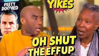 ‘Why Can’t U Say He's Wrong?’ GOPS Charlamagne & Whoopi Goldberg Clash All hell breaks loose