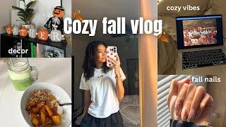 AUTUMN DIARIES : football game, fall decor, fall wishlist, fall nails (ep. 1)