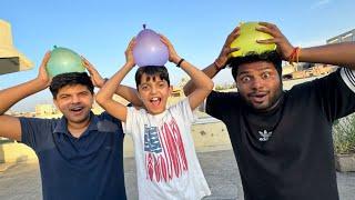 Water Balloon Challenge  | Who will Survive | Holi Vlog | Yaatri