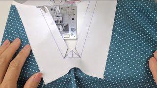  You just want to sew Plackets like this | The best Way to sew Plackets | Sewing tips and tricks