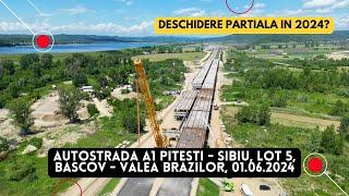 Autostrada A1 Pitesti - Sibiu, Lotul 5, Bascov - Valea Brazilor | Webuild | 01.06.2024 #howitsmade