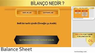 Bilanço Nedir?