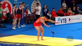 ZHANG Xuan (CHN) M - 2019 Trampoline Worlds, Tokyo (JPN) - Qualification Tumbling R2