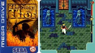 The Story of Thor (Beyond Oasis) | SEGA GENESIS | 1994 | Full Gameplay