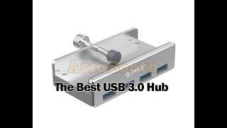 ORICO MH4PU - 4 Ports USB 3.0 Hub with Clip-On Type for Monitor & Desk