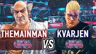 T8  THEMAINMAN (Heihachi) vs KVARJEN (Bryan)  Tekken 8 High Level Gameplay