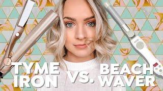 Tyme Iron vs. Beachwaver Review - Kayley Melissa