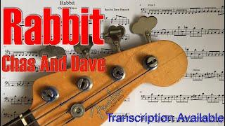 Rabbit - Chas and Dave - Bass cover, Transcription available