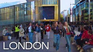 London Walk 4K | Shops in Oxford Street Walking Tour | From Oxford Circus to Tottenham Court Road