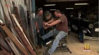 American Pickers Exercise Bike Scene