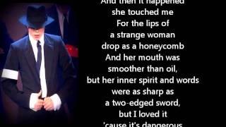 Michael Jackson - Dangerous (Lyrics)