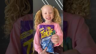 Lyric Tries Blue Takis #shorts