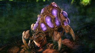 Baneling Evolution: Splitter and Hunter (Starcraft 2: Heart of the Swarm)