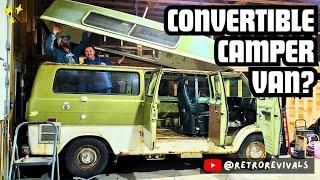 Raise the Roof!  Is Camper Van Full-Renovation Worthy? Vintage 1970 Ford Econoline