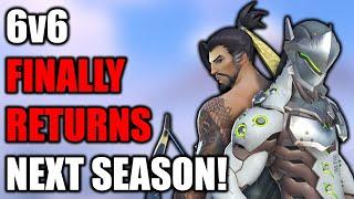 6V6 IS FINALLY RETURNING NEXT SEASON!!! | OVERWATCH 2 DISCUSSION |