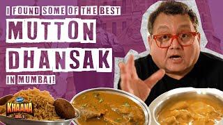 Eating The Best MUTTON & CHICKEN DHANSAK at 3 Iconic Parsi Restaurants | Khaana No. 1 #EP04