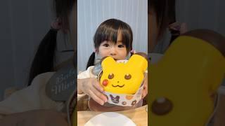 ピカチュウドーナッツ食べてみた！#過去動画 #食レポ #食レポ幼女 #ピカチュウドーナッツ #ピカチュウ #ミスド #子供のいる暮らし #パパと娘 #あおいちゃん