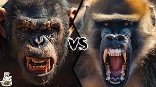 Chimpanzee vs Baboon - Who Would Win in a Fight?