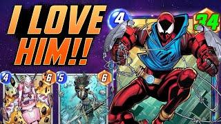 4 ENERGY... 34 POWER... this Scarlet Spidey deck seems scary good!!