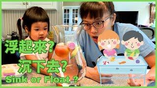 Sink or Float for Kids in Chinese 沉浮實驗 | STEM Chinese  STEAM 中文