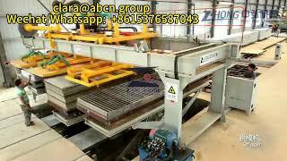 Calcium Silicate Board Production Equipment,Fully Automatic Lightweight Wallboard Making Machine