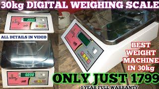 Best Quality 30kg Digital Weighing Scale in Best Price