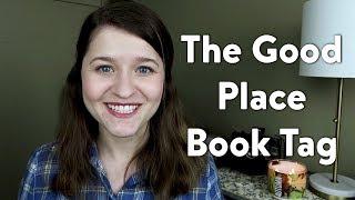 the good place book tag (original) co-created w/ bookchats