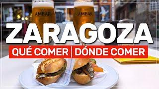 ️ qué y dónde comer en ZARAGOZA #240