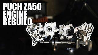 Puch ZA50 Moped Engine Rebuild, Crank Shimming, Bearings and Seals (Part 1 of 2)