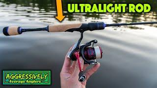 Fishing With The Aggressively Average Anglers ULTRALIGHT ROD!