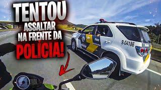 Motociclistas Vida Loka 48 - TENTOU ASSALTAR NA FRENTE DA POLÍCIA RODOVIÁRIA!