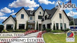 New Construction Homes in Dallas - Model Home Grand Homes Wellspring Estate Celina, TX