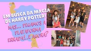 Em busca da magia de Harry Potter! Mas, pegamos a plataforma errada?!… E agora?