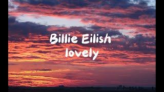 Billie Eilish - lovely (lyrics) | Neon Trap | #music #neon #song #edit