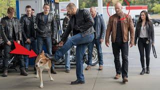 Biker Kicks Dogs as a Joke—He Has No Idea Jason Statham Is the Owner! | Emotional Stories