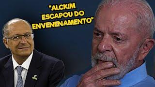 LULA diz que ALCKMIN ESCAPOU de ENVENENAMENTO