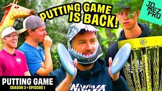 Putting Game RETURNS at the Flying Armadillo in Texas! | Jomez Putting Game S3E1