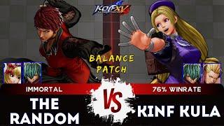 KOF XVTHE RANDOM (Shun'ei/Vice/Sylvie) vs KINF KULA (Hinako/Shun'ei/Benimaru)Ranked Match - 12/24