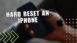 ️ HACKS: How to Hard Reset an iPhone By Tonghacks | How To