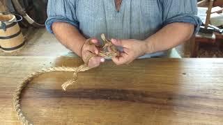 How to Make a Wall and Crown Knot