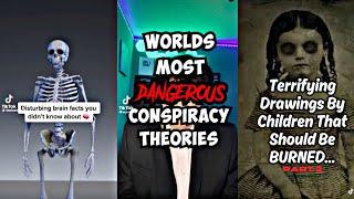 Scary Random creepy facts Tiktok compilation