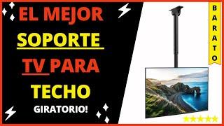  El Mejor SOPORTE  TV para TECHO  Soporte Techo TV GIRATORIO de hasta 55 pulgadas  y Hasta 45Kg