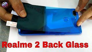 Realme 2 back hammer glass