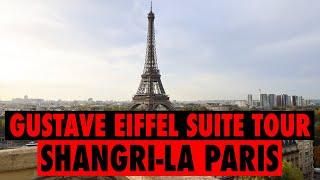 THE BEST EIFFEL TOWER VIEWS - SUITE GUSTAVE EIFFEL FULL TOUR 2022 - Shangri-La Paris