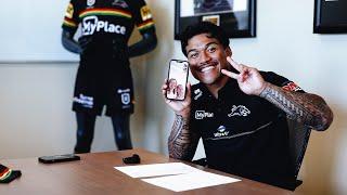 Panthers make Christmas calls to members