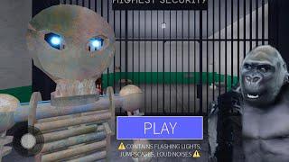 OH NO  HARD MODE  WILSON'S PRISON (SCARY OBBY)FULL WAIKTHROUGH GAMEPLAY